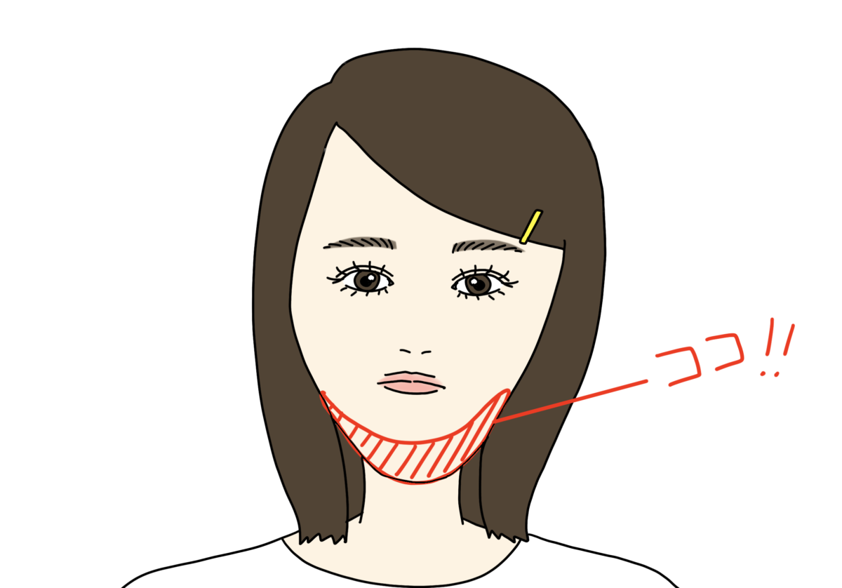 顎が長い方必見 顎を目立たなくする方法を徹底解説 みりんブログ